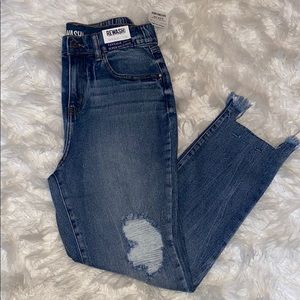 Super high waisted jeans